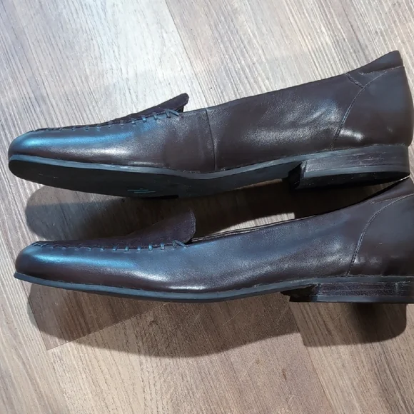 Etienne Aigner Brown Loafers Slip-Ons - Picture 5 of 7